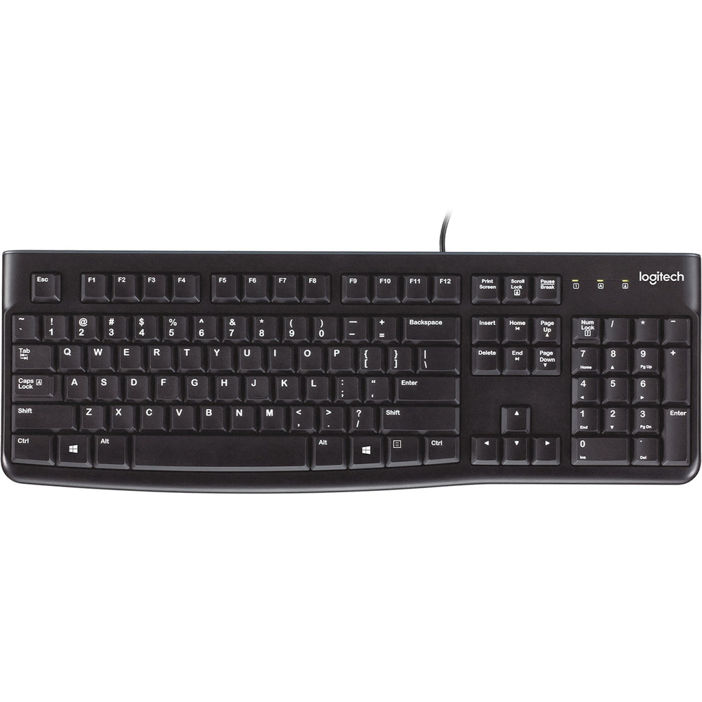 Logitech K120 Teclado Alambrico USB Español Negro Resistente