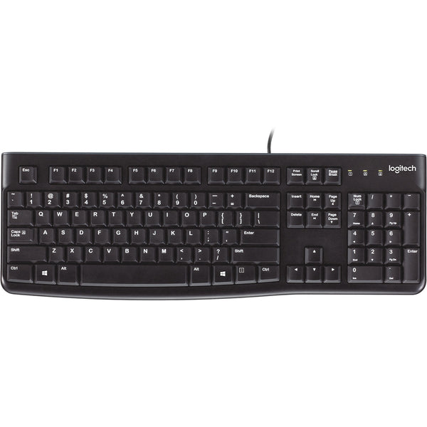 Logitech K120 Teclado Alambrico USB Español Negro Resistente