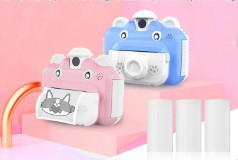 CAMARA DE IMPRESION INSTANTANEA PARA NIÑOS MODELO KX-01AP