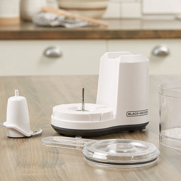 Black + Decker pica todo  1.5 tazas 70w blanco HC150W