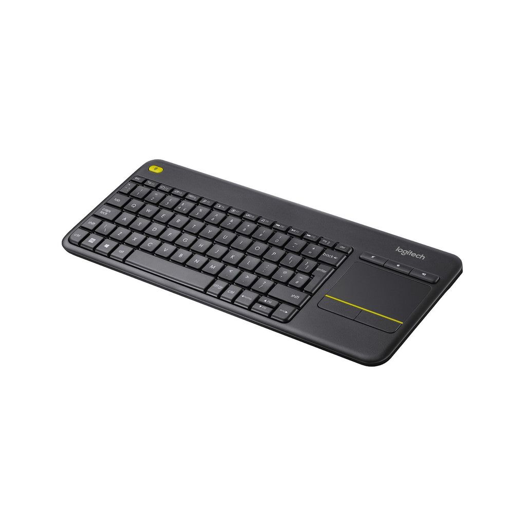 Logitech K400 Plus Teclado Inalámbrico con Touchpad Negro