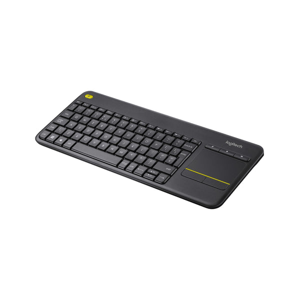 Logitech K400 Plus Teclado Inalámbrico con Touchpad Negro