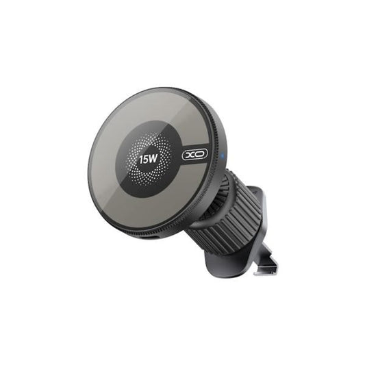 HOLDER CARGADOR INALAMBRICO 15W MODELO CX025 XO NEGRO