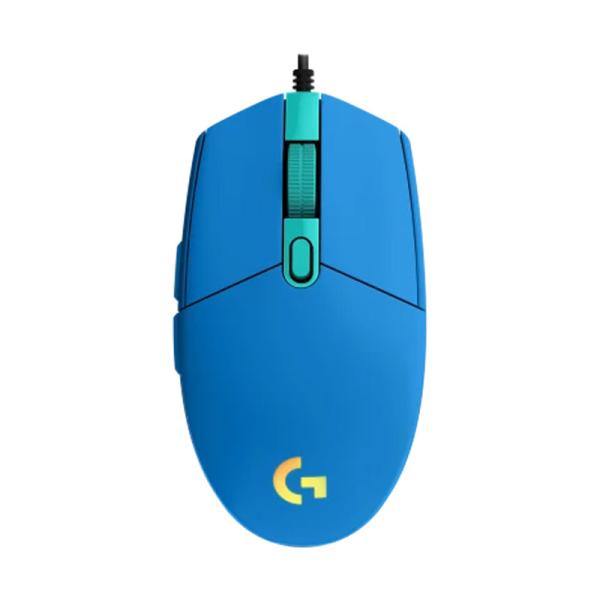 Logitech G203 Lightsync Mouse Gaming RGB Azul USB Imagen principal del producto