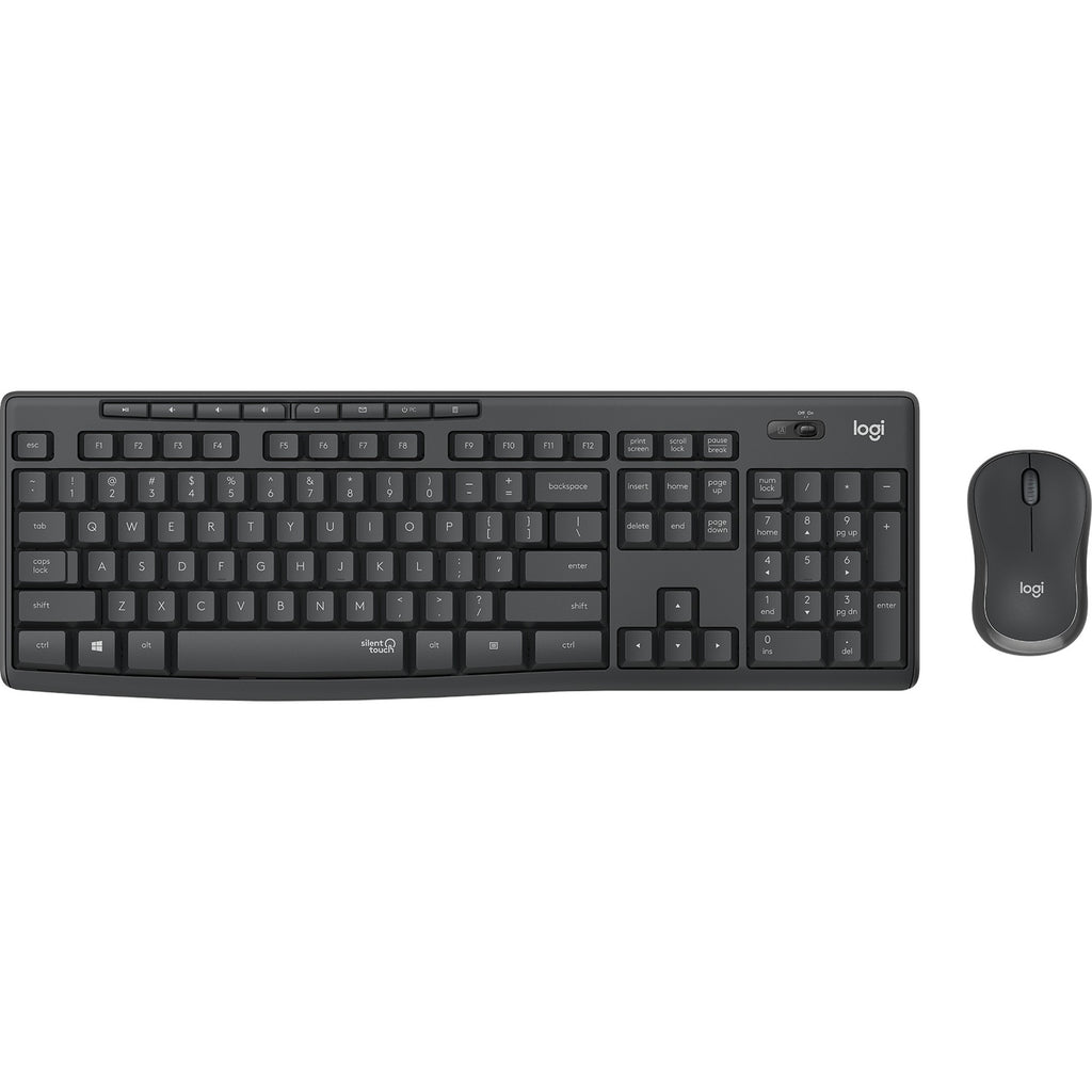 Logitech MK295 Combo Teclado y Mouse Inalambrico Negro