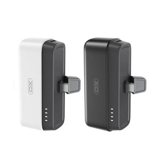 BATERIA DE EMERGENCIA TIPO-C MODELO PRR244 5000MAH XO NEGRO
