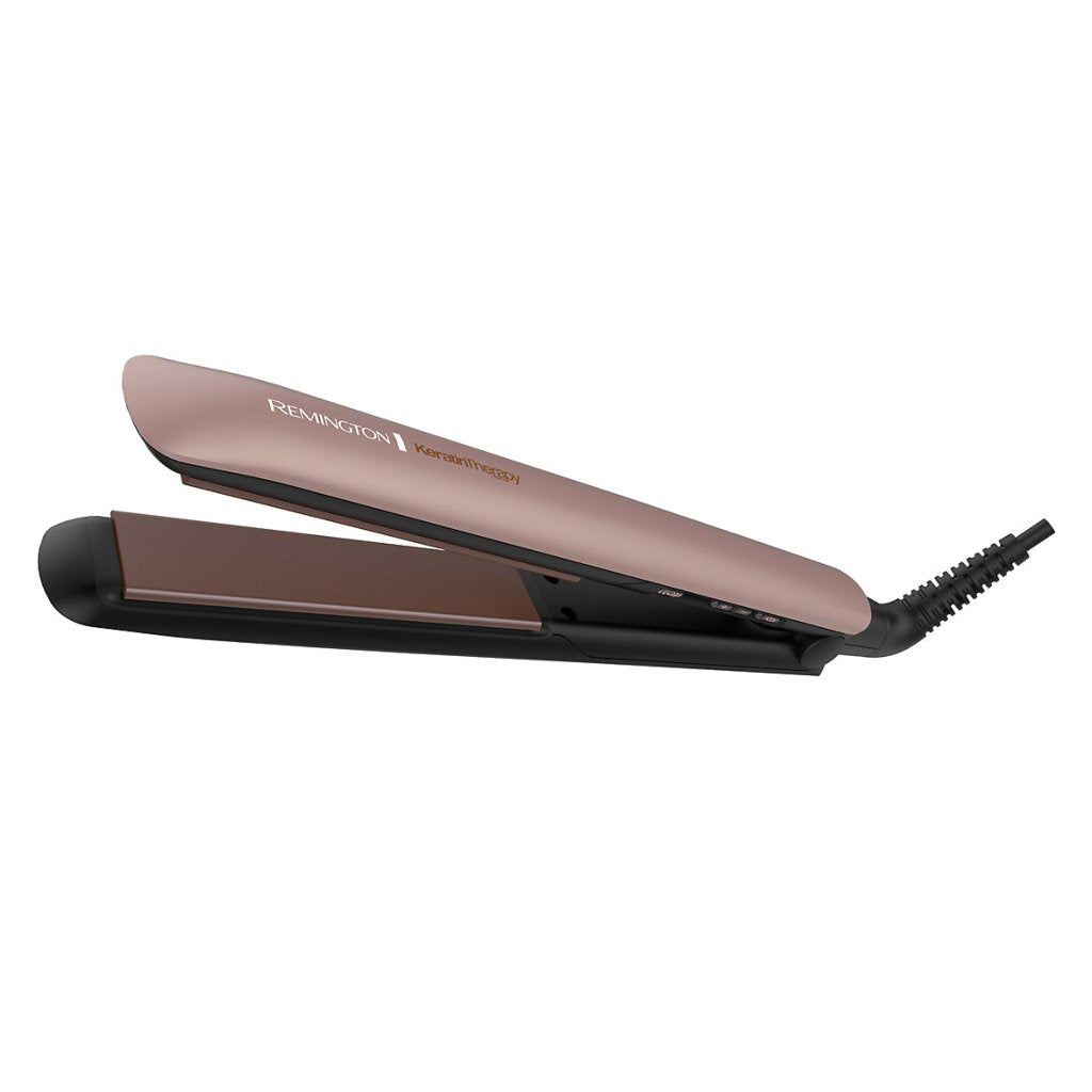 Remington plancha cabello terapia de keratina placa delgada S8599 (110) F