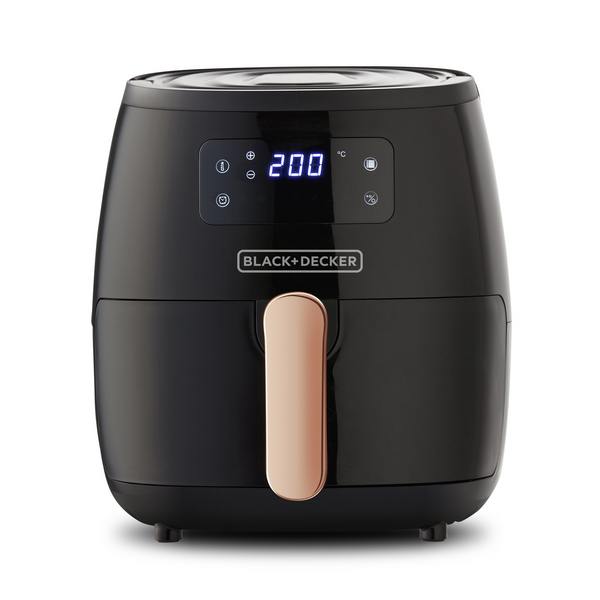Black + Decker freidora de aire digital 5L negra HFD5055B