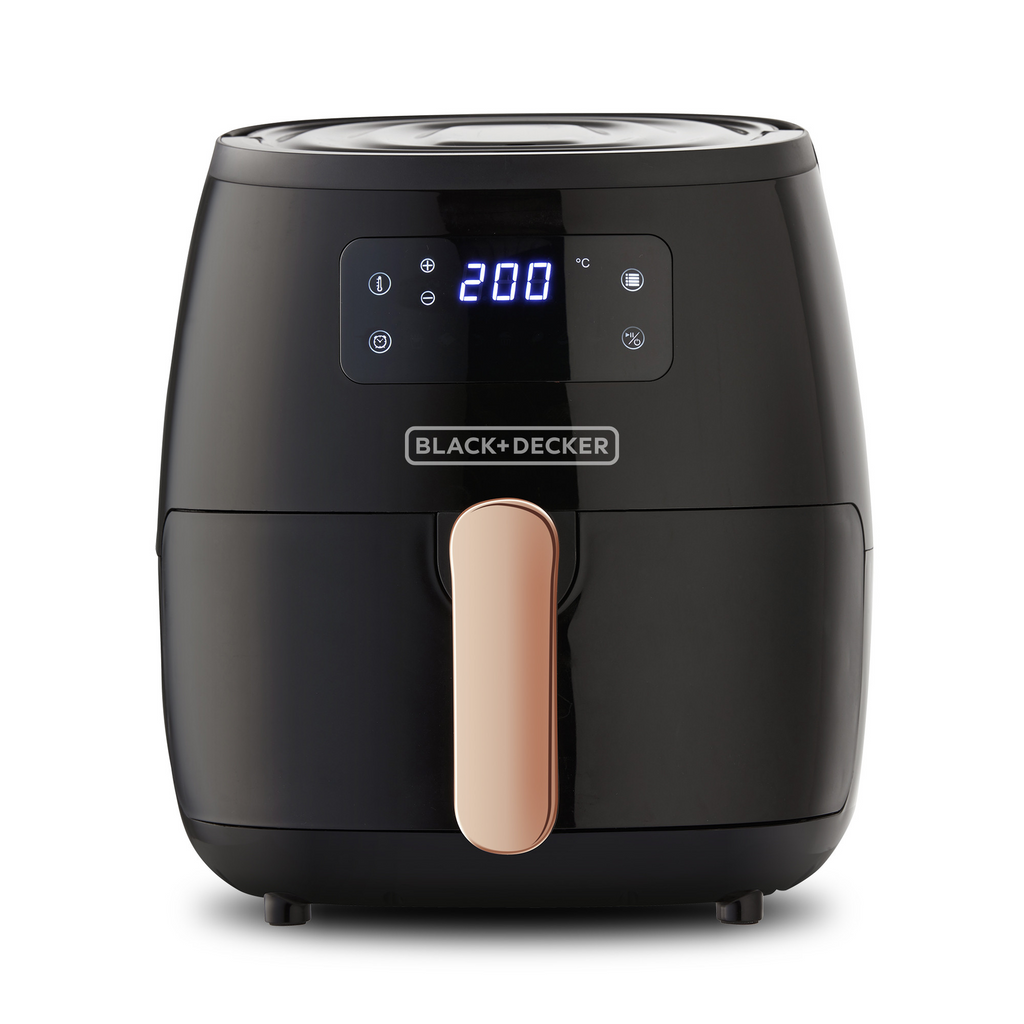 Black + Decker freidora de aire digital 5L negra HFD5055B