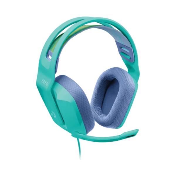 Headset Logitech G335 Gaming Alámbrico 3.5mm Menta Imagen principal del producto