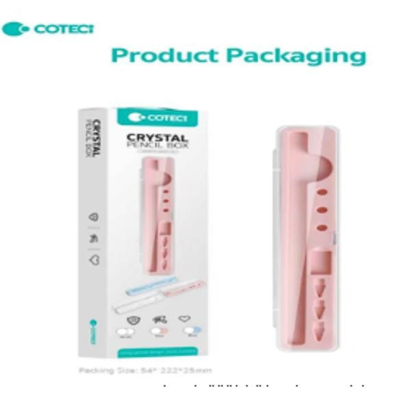 ESTUCHE PLASTICO PARA LAPIZ MODELO 63009 COTECI CELESTE