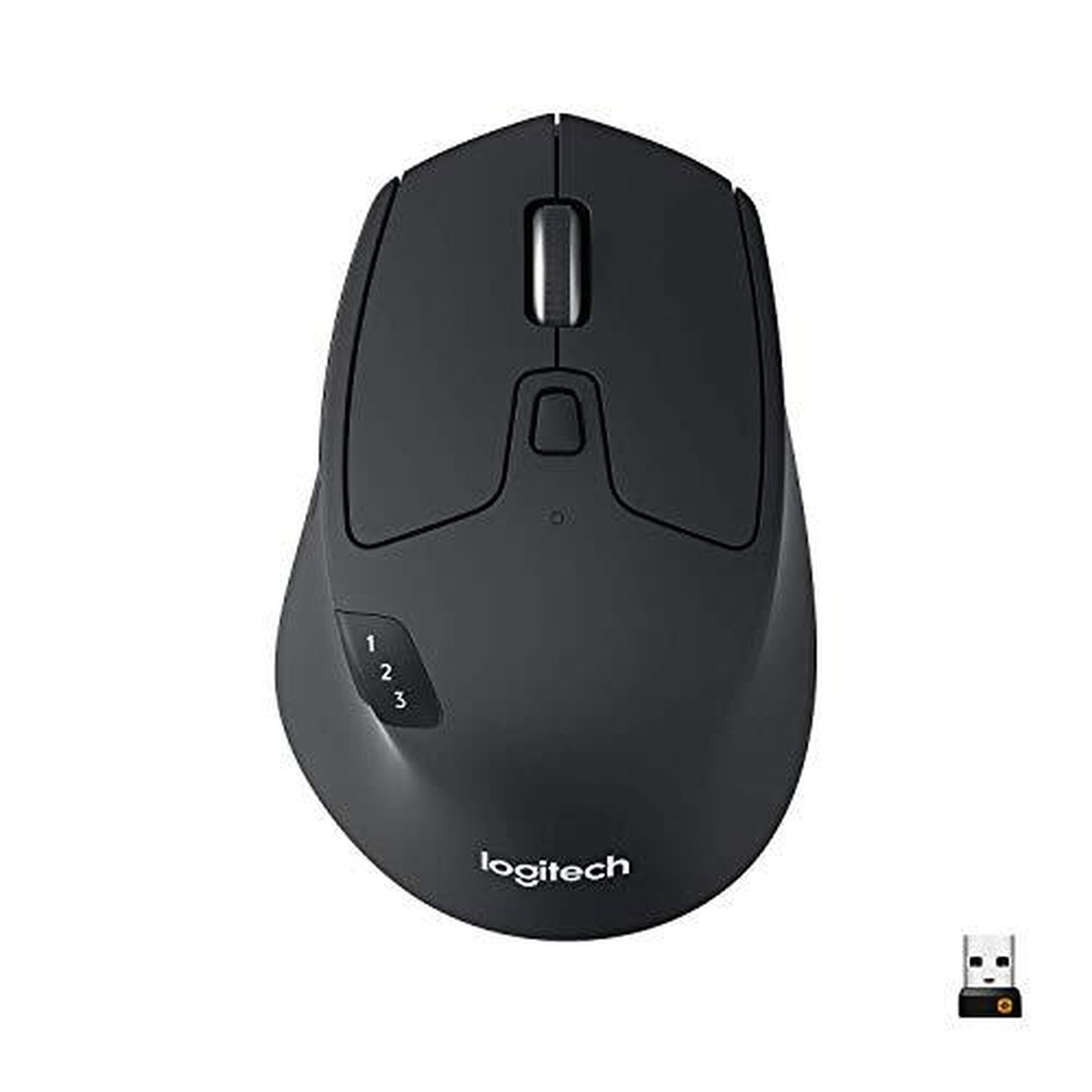 Mouse Logitech M720 Triathlon Inalámbrico Bluetooth/USB Negro