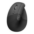 Logitech Mouse Lift Vertical Ergonómico Inalámbrico Zurdos Negro