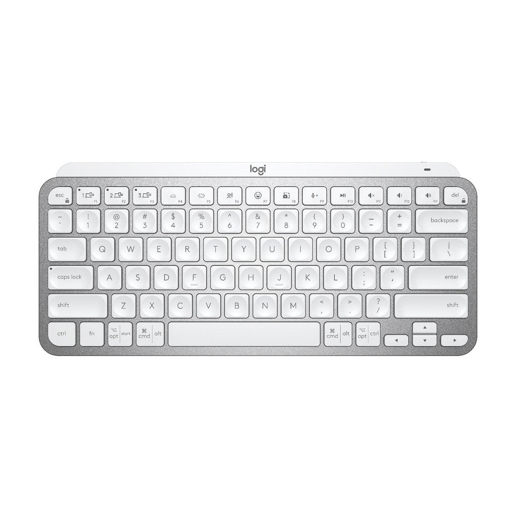 Teclado Logitech Mx Keys Mini Inalámbrico Bluetooth Español Blanco
