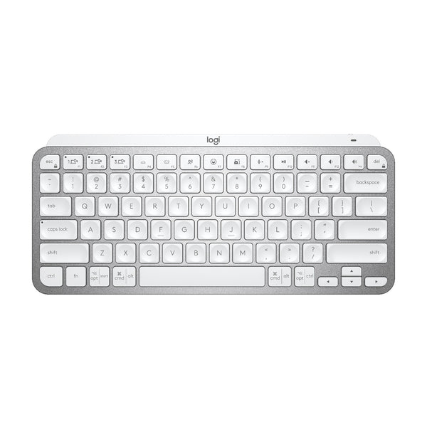 Teclado Logitech Mx Keys Mini Inalámbrico Bluetooth Español Blanco