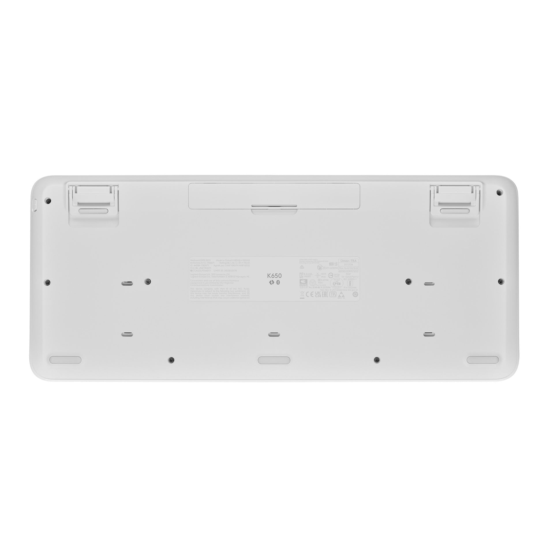 Logitech K650 Signature Teclado Inalámbrico Bluetooth Blanco Imagen principal del producto
