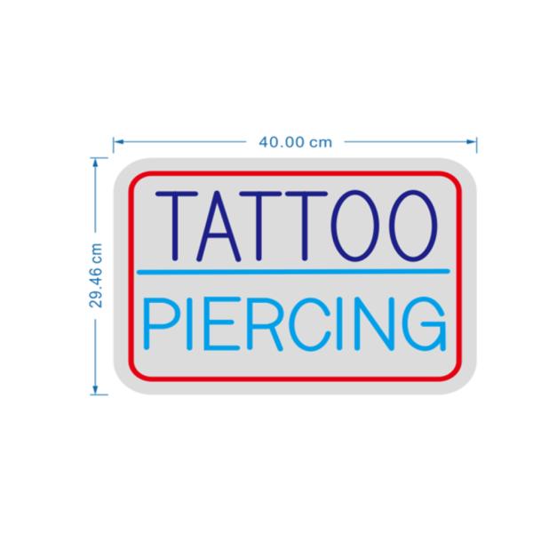 ROTULO LUZ NEON TATTOO PIERCING