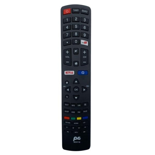CONTROL PANTALLA SMART TV TCL DAYTRON RC311S B.AAA