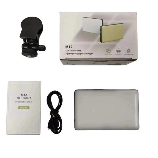 LUZ LED PORTATIL PARA FOTOGRAFIA  MODELO M12