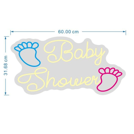 ROTULO LUZ NEON BABY SHOWER