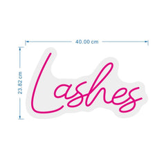 ROTULO LUZ NEON LASHES