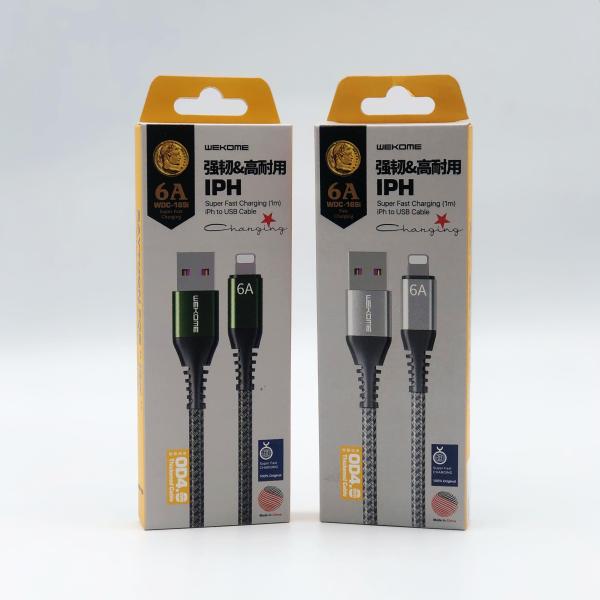 CABLE USB LIGHTNING WDC-169i WEKOME