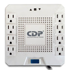 Regulador de Voltaje CDP AVR 120VAC 800VA 8 Tomas R-AVR1808