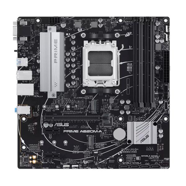 Tarjeta Madre Asus Prime A620M-A-CSM AM5 MICRO-ATX DDR5 - Negro