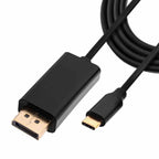 Cable USB-C a Display Port Unno Tekno CB4059BK 4K 10GBPS 1.5m - Negro