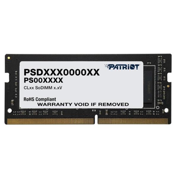 Memoria RAM Laptop Patriot 16GB DDR5 5600MHz CL46 SODIMM Imagen principal del producto