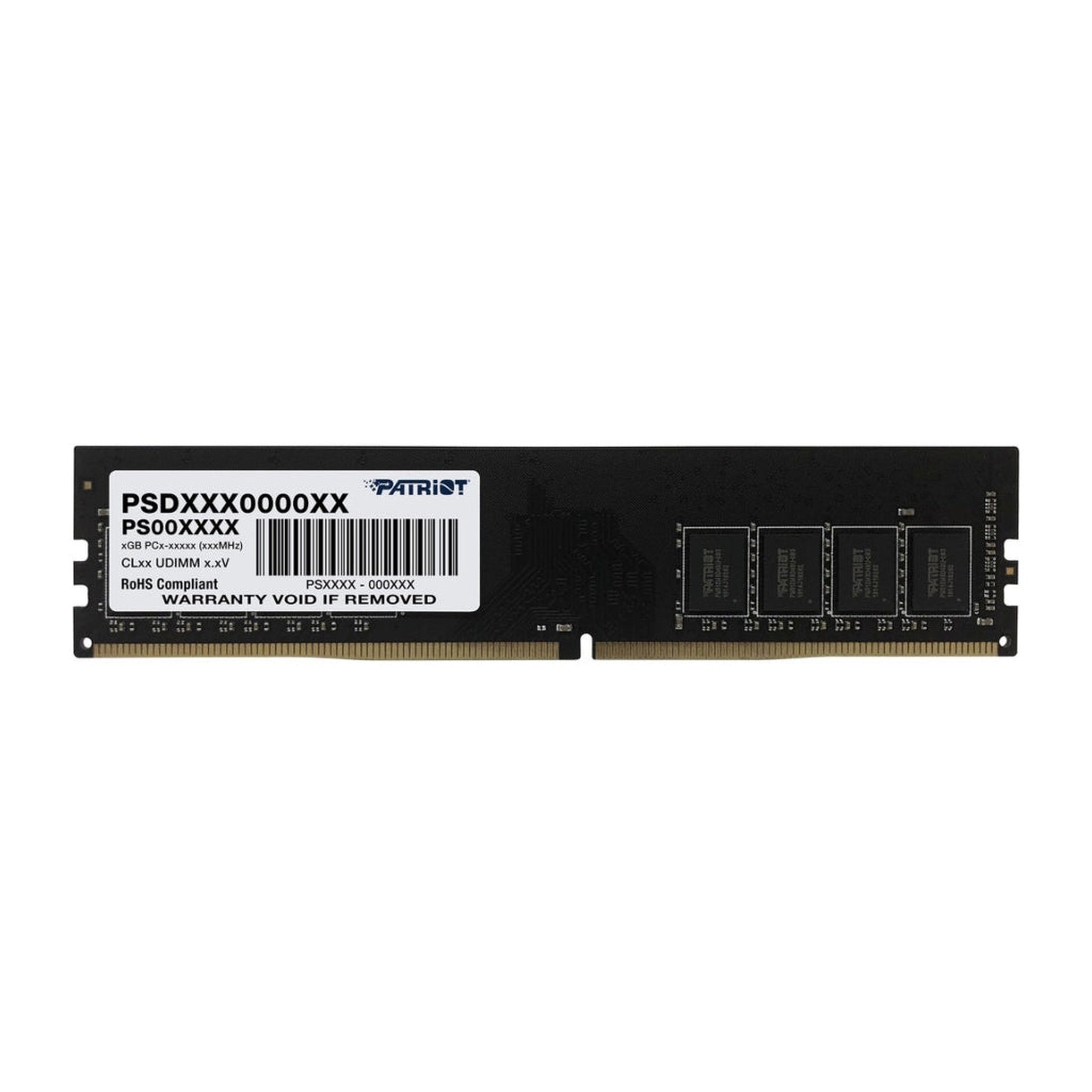 Memoria RAM Patriot 16GB DDR4 3200Mhz CL22 Signature Imagen principal del producto