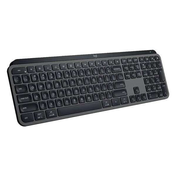 Teclado Logitech Mx Keys S Membrana Inalámbrico Bluetooth Inglés 920-011558 - Negro