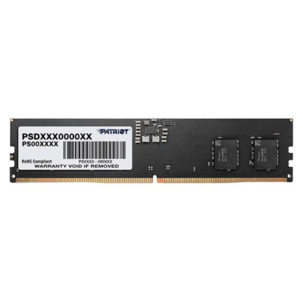 Memoria RAM PC 32GB Patriot DDR5 5600MHz CL46 1.1v Negra Imagen principal del producto