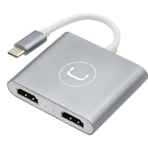 Hub Unno Tekno USB c dual HDMI HB1103SV