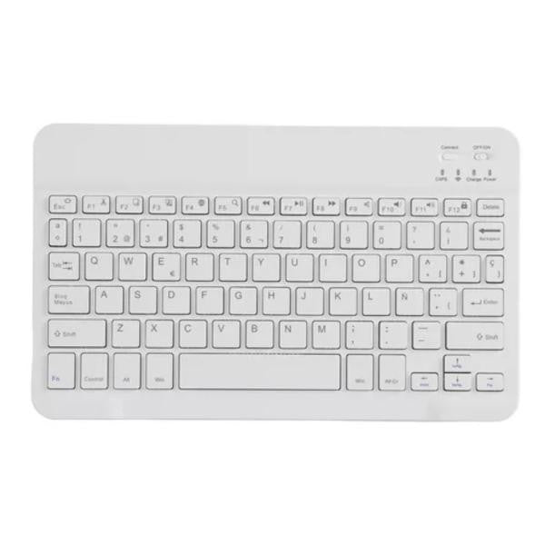 TECLADO INALAMBRICO   10" BLANCO