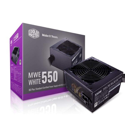 FUENTE DE PODER COOLER MASTER 550W WHITE  MPE-5501-ACAAW-US