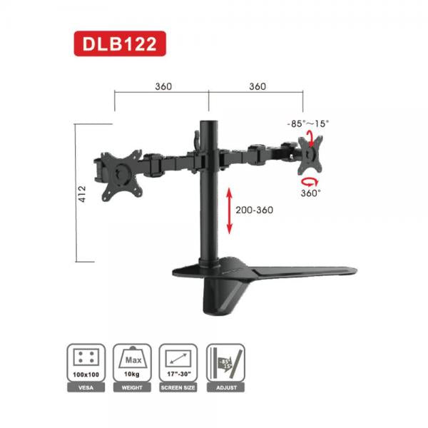 Rack para Pantalla DLB122 Loctek