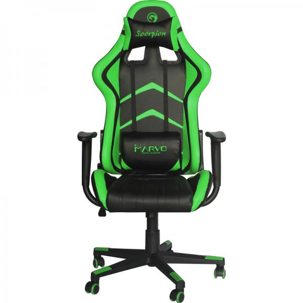 Silla Tipo Escritorio CH-106 Linea Gamer Marvo - Verde