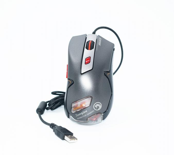 Mouse Linea Scorpion G926 Marvo - Negro / Rojo