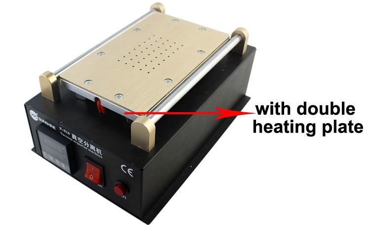 Plancha de Calefacion Digital para Separar Vacuum S-918 Sunshine