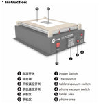 Plancha de Calefacion Digital para Separar Vacumm SS-918P Sunshine
