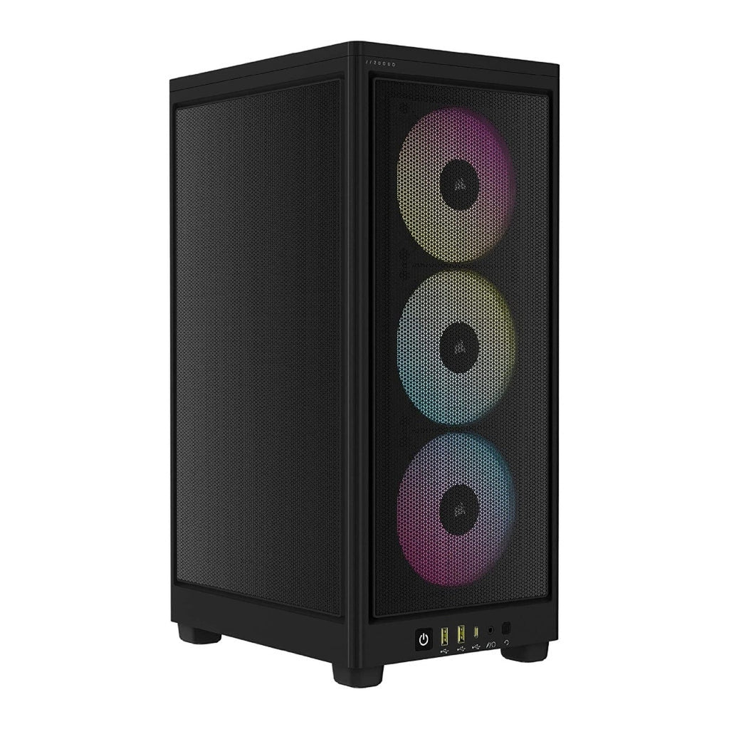 Corsair 2000D Airflow RGB Case Negro 3 Ventiladores