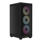 Corsair 2000D Airflow RGB Case Negro 3 Ventiladores