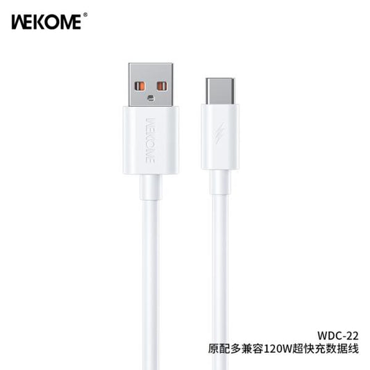 CABLE USB A TIPO C  120W MODELO  WDC-22  WEKOME
