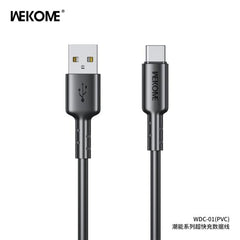 CABLE USB A TIPO C 6A WDC-01A WEKOME NEGRO