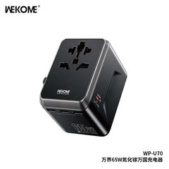 CUBO CARGADOR 65W MODELO WP-U70  WEKOME