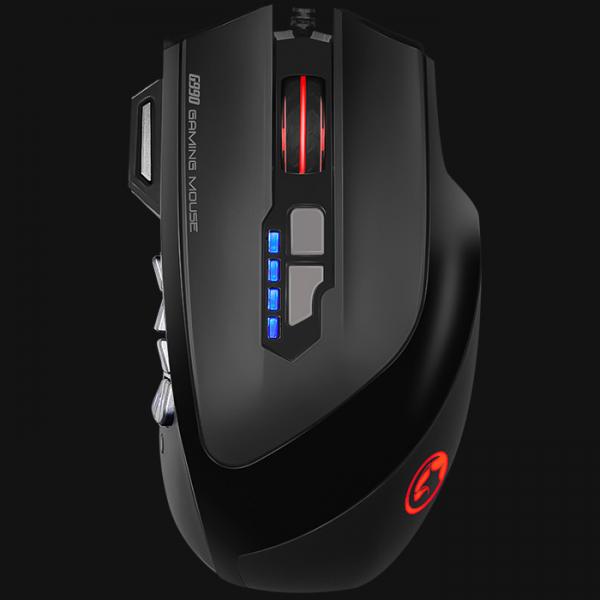 Mouse Linea Scorpion G990 Marvo - Negro/gris