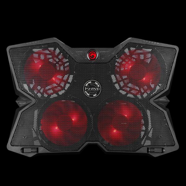 Ventilador Linea Scorpion FN-38 Marvo - Luz Roja
