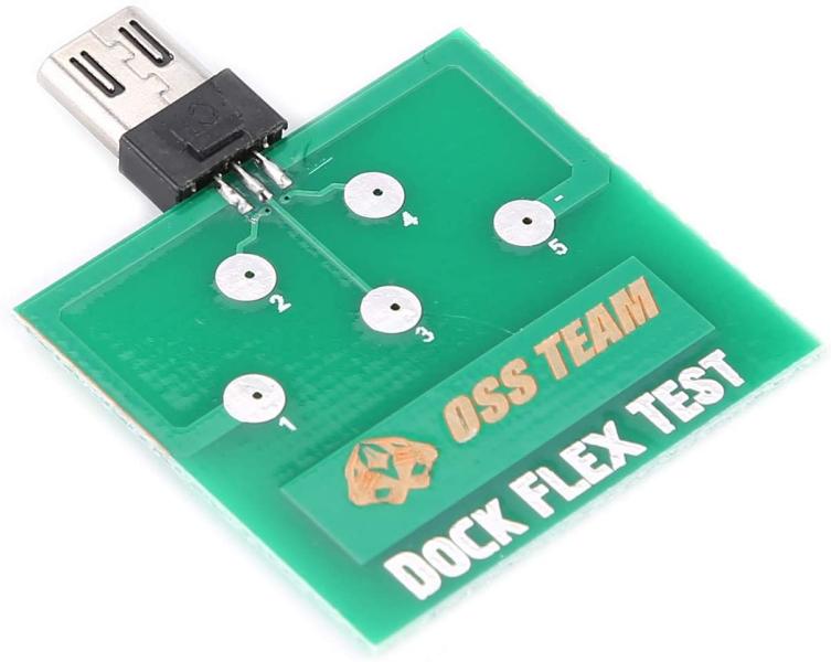 Dock Test Probador de Bateria Potencia U2 la Base Carga Sunshine - Micro B