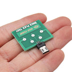Dock Test Probador de Bateria Potencia U2 la Base Carga Sunshine - Micro B